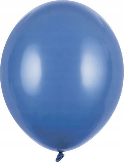 Balona zbukurimi Pastel Navy Blue, latex, 12 cm, 100 copë, blu e errët