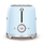 Thekëse buke SMEG 50's Style TSF02PBEU, 1500 W, 4 copë, e kaltër pastel