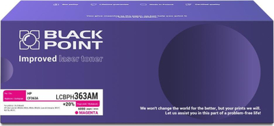 Toner printeri Black Point LCBPH363AM, zëvendësues për HP 508A CF363A, 6000 faqe, magenta