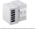 Organizues kabllosh EFB Elektronik 53705.1V3, 61x115x113mm, gri