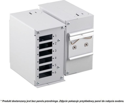 Organizues kabllosh EFB Elektronik 53705.1V3, 61x115x113mm, gri