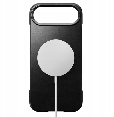Këllëf telefoni Nomad iPhone Air Traditional Horween, lëkurë origjinale, i hollë, i zi