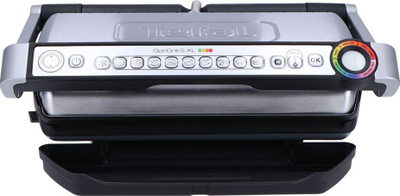 Skarë elektrike Tefal Optigrill + XL GC 722 D, e zezë / argjendtë