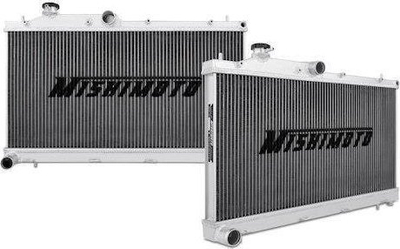 Radiator alumini Mishimoto MMRADSTI08, 3 rreshta, 21.8 x 28.0", ngjyrë argjendtë
