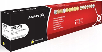Toner printeri Asarto TK-8525Y, zëvendësues, 20000 faqe, i verdhë