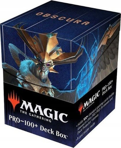 Kuti letrash Ultra Pro Magic The Gathering Streets of New Capenna Obscura, për 100+ letra, shumëngjyrëshe
