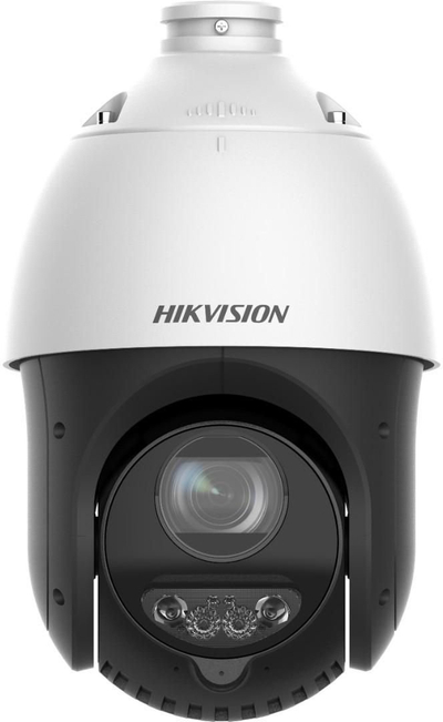 Kamerë IP PTZ Dome Hikvision AcuSense 2MP, lentë 4.8-120mm 25x, IR 100m, IP66, e bardhë