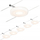 Sistem drite me kabllo Paulmann Wire DiscLED, 5 spot LED, i bardhë