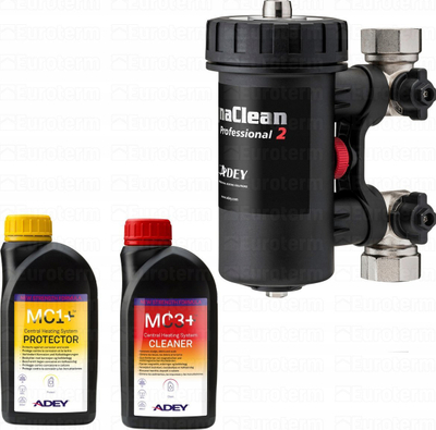 Set filtër ngrohje MagnaClean Pro2, 22 mm, me lëngjet MC1 edhe MC3