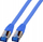 Kabllo rrjeti EFB RJ45 Patch, S/FTP Cat.6A, 0.15 m, blu