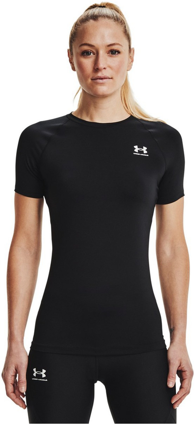 Bluzë sportive Under Armour HeatGear Compression, për femra, e zezë