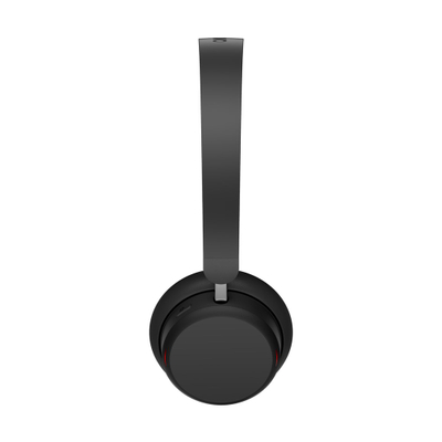 Kufje Lenovo ANC Headset 6550, pa tela, Bluetooth USB Type C, të zeza
