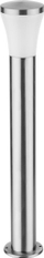 Llambadar kopshti Neo Tools 80cm, sokëll E27, çelik inox, ngjyrë argjendi