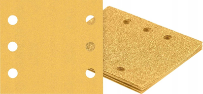 Letër zmeril për sharrë orbitale Bosch 2608901668, set 60 120 180 grit, me Velcro
