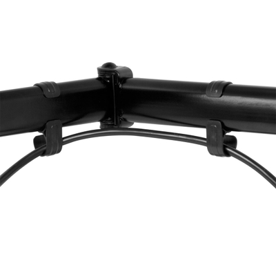 Krah monitori Arctic Z2 Basic, për 2 monitorë deri 27", kapëse tavoline, rrotullim dhe anije, i zi