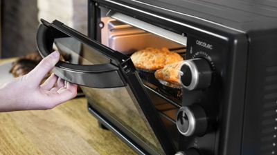 Mini furrë elektrike Cecotec Bake&Toast 2300, 23L, 2300W, e zezë