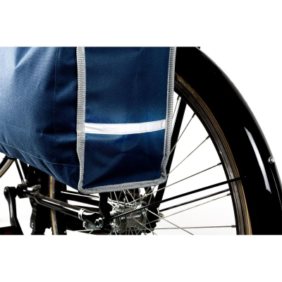 Çantë biçiklete Dunlop Pannier, 20L, e papërshkueshme nga uji, blu