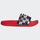 Shapka Adidas Adilette Comfort Spiderman K Jr HP7758, për kalamaj, të kuqe