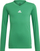 Bluzë sportive fëmijësh Adidas Team Base Tee JR, mëngë të gjata, 140 cm, e gjelbër