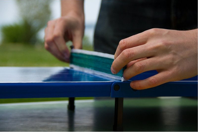 Tavolinë pingpongu Donic Compact 25, për mrena, 25 mm, blu