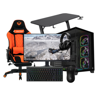 Bundle Flash 5 – PC Gaming RTX 5060 Ti 8GB, Ryzen 7 9800X3D, 16GB DDR5 5600MHz, 1TB NVMe M.2 + Monitor 25" 500Hz Setup