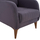 Kolltuk Hayes velvet 70×83×96 cm (HM9135.01), gri