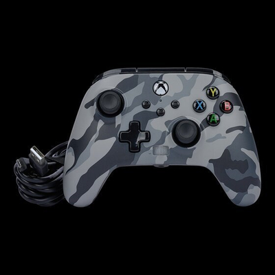 Kontroller PowerA Xbox Enhanced Arctic Camo, me kabllo