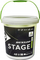 Topa tenisi Dunlop Stage 1 Green në kovë, me presion të ulët, ngjyrë e verdhë fosforeshente