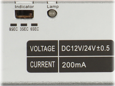 Bllokues elektromagnetik Atlo ATLO-EB-L06, 12V, fail safe, i argjendtë