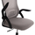 Karrige zyre BLAZER HM1205.05, rrjetë gri, kornizë najloni e zezë