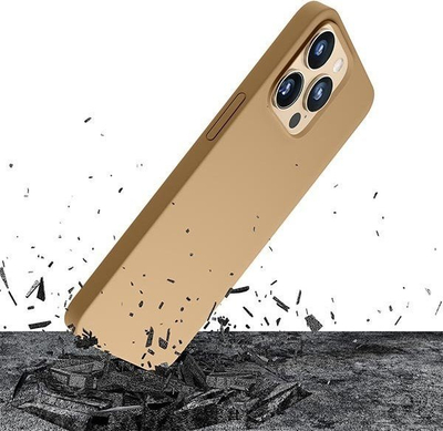 Mbrojtëse telefoni 3MK Hardy Case, për iPhone 13 Pro Max 6.7", MagSafe, ngjyrë ari