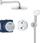Set dushi Grohe Grohtherm Bundle 2-way, termostatik, kokë dushe 210mm, krom