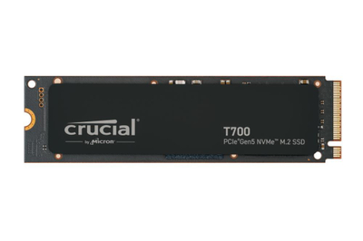 SSD i brendshëm Crucial T700, 4TB, M.2 2280 PCIe Gen5 NVMe, i zi