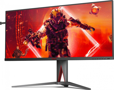 Monitor gaming AOC AGON AG405UXC, 40\" IPS, UWQHD, 144Hz, i zi