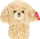 Lojë me arush pelushi Teddy Pets Golden Poodle Daffi, qenush pelushi, ngjyrë e artë