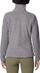 Jakne fleece Columbia Fast Trek II W, microfleece poliester, me zinxhir të plotë, gri