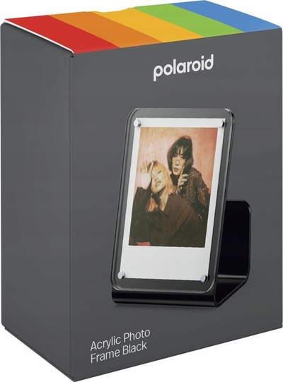 Kornizë foto Polaroid Acrylic, akril, e zezë