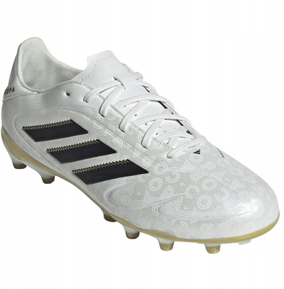 Këpucë futbolli adidas Copa Pure III League Jr JR2887, për bar natyral dhe artificial, të bardha