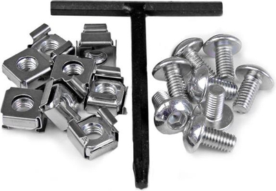 Kornizë murale rack StarTech WALLMOUNT6, 6U, thellësi 12", metalike, e zezë