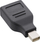 Adapter AV InLine 17196B, Mini DisplayPort në DisplayPort, 4K 60Hz, i zi