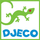Set boje me shkëlqim për gishta Djeco, 6 tuba, 75 ml