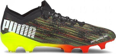 Këpucë futbolli Puma Ultra 1.2 FG/AG, numër 36, të zeza me të bardha