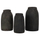 Set vazo dekorative terrakota fosil gri 3-pjesësh (HM7711), gri