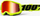 Syze motokrosi 100% Strata Youth, xham Mirror Red, skelet i verdhë neon