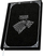 Fletore ABYstyle me dizajn Games of Thrones, 180 fletë, e zezë