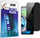 Xham mbrojtës ekrani Grizz SecretGlass për Realme V23, filtër privatësie, qeramik, i zi