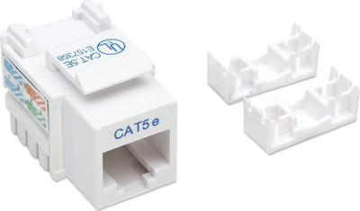 Modul rrjeti Intellinet Keystone Cat.5e, UTP, RJ45, e bardhë
