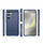 Mbrojtëse telefoni Hurtel Carbon për Samsung Galaxy S25 Edge, silikon, blu