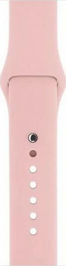 Rrip ore Apple Mercury Silicone Strap, 44mm, silikon, rozë