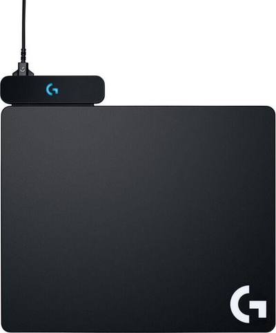 Mauspad me sistem karikues Logitech Powerplay (943-000110), M, i zi